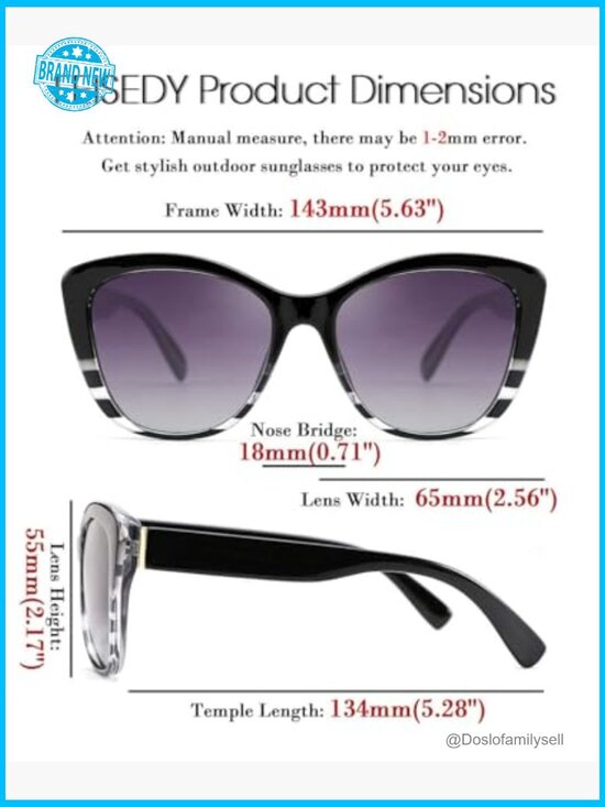 Vintage Square Cat Eye Sunglasses Polarized Retro Chic Y2K Fashion main image 6